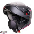 Casca modulabila (flip-up) Caberg model Horus X Ray L9 negru/gri/fuchsia (roz) mat Pinlock ready - lentila Pinlock inclusa [2]