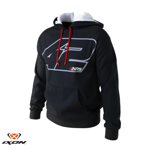 Hanorac (hoodie) barbati Ixon vara model SW1 Rins 25 culoare: negru [1]