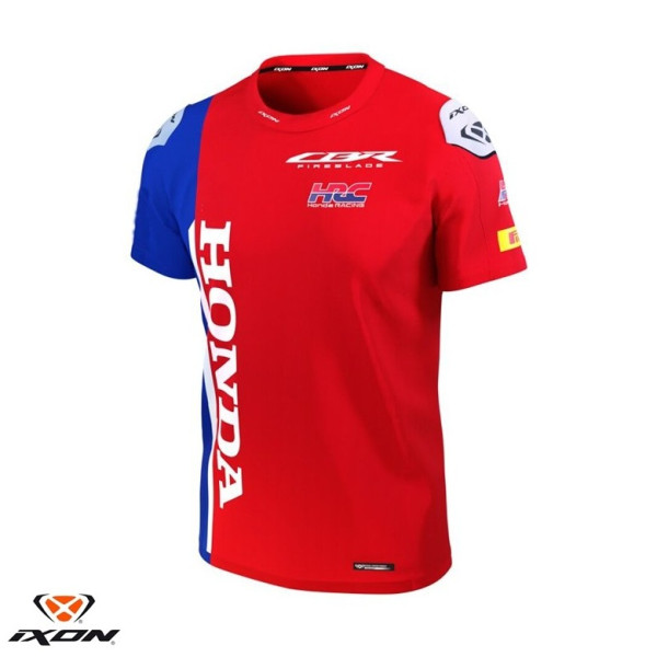 Tricou barbati Ixon model TS1 HRC 25 culoare: rosu/albastru/alb [1]