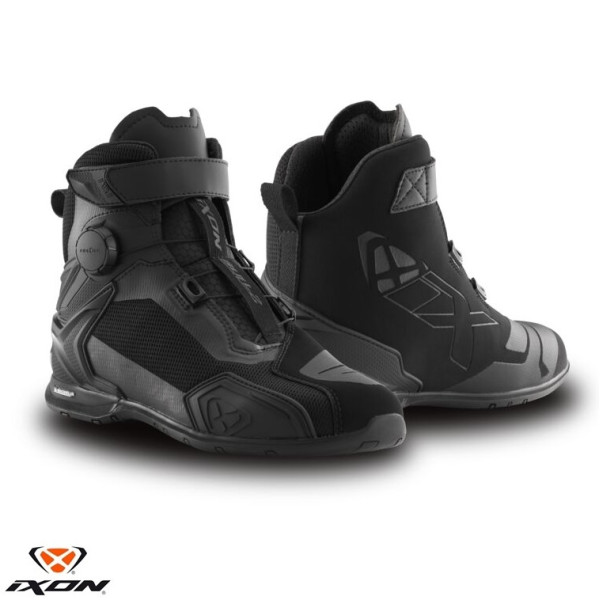 Ghete moto Roadster barbati All Season Ixon model Bull 2 Air MS culoare: negru [1]