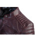 Geaca (jacheta) motociclete femei piele Urban/Heritage Ixon All season model Spark LS culoare: burgundy (visiniu) [3]