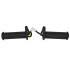 Set mansoane incalzite universale - culoare: negru (motociclete, scutere) (lungime: 125 mm - pentru ghidon de 22 mm) Oxford [2]