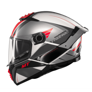 Casca integrala MT Thunder 4 SV Freeway A5 gri lucios (ochelari soare integrati) - tip viziera: MT-V-28B Casca integrala MT Thunder 4 SV Freeway A5 gri lucios (ochelari soare integrati) - tip viziera: MT-V-28B
