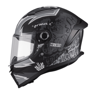 Casca integrala MT Stinger 2 Kids Tagger B2 negru mat - tip viziera: MT-V-28B Casca integrala MT Stinger 2 Kids Tagger B2 negru mat - tip viziera: MT-V-28B