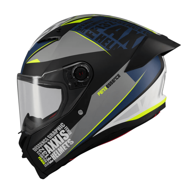 Casca integrala Axxis Fenix Essence C2 gri/albastru mat - tip viziera: MT-V-31B [1]