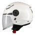 Casca open face MT Lite Kids Pure A0 alb lucios - casca de copii [2]