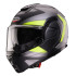Casca modulabila (flip-back) Caberg model Trip SV Lunar L6 negru/gri/galben fluor mat Pinlock ready - lentila Pinlock inclusa [2]