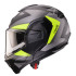 Casca modulabila (flip-back) Caberg model Trip SV Lunar L6 negru/gri/galben fluor mat Pinlock ready - lentila Pinlock inclusa [3]