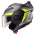 Casca modulabila (flip-back) Caberg model Trip SV Lunar L6 negru/gri/galben fluor mat Pinlock ready - lentila Pinlock inclusa [4]