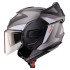 Casca modulabila (flip-back) Caberg model Trip SV Lunar S6 negru/gri/alb mat Pinlock ready - lentila Pinlock inclusa [4]