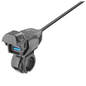 Priza USB mufa tip C - prindere pe ghidon Priza USB mufa tip C - prindere pe ghidon