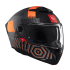 Casca modulabila MT Atom 2 SV Strange C4 gri/portocaliu mat (ochelari soare integrati) Pinlock Ready - tip viziera: MT-V-35 [4]