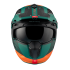 Casca MT Streetfighter SV S Totem C6 verde mat (ochelari soare integrati) - masca (protectie) barbie si cozoroc detasabile [4]