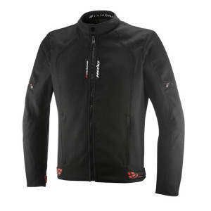 Geaca (jacheta) motociclete barbati Urban/Roadster Ixon vara model Shadow MS culoare: negru/alb/rosu Geaca (jacheta) motociclete barbati Urban/Roadster Ixon vara model Shadow MS culoare: negru/alb/rosu