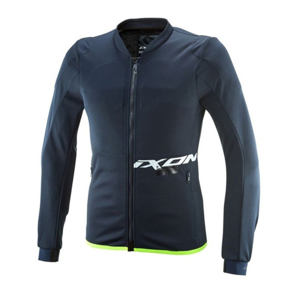 Geaca (jacheta) tip armura motociclete barbati Racing/Roadster Ixon vara model Arma MS culoare: navy (albastru)/alb/galben (geaca tip armura) [1]