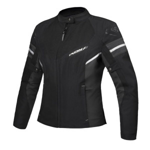 Geaca (jacheta) motociclete femei Racing/Roadster Ixon All season model Ilana Evo LS culoare: negru/antracit/argintiu Geaca (jacheta) motociclete femei Racing/Roadster Ixon All season model Ilana Evo LS culoare: negru/antracit/argintiu