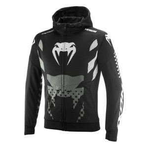 Geaca (hanorac tip hoodie) motociclete barbati Urban Ixon vara model Venum Touch-R MS culoare: negru/alb Geaca (hanorac tip hoodie) motociclete barbati Urban Ixon vara model Venum Touch-R MS culoare: negru/alb