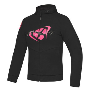Geaca (hanorac tip hoodie) motociclete femei Urban Ixon vara model Touchdown LS culoare: negru/roz Geaca (hanorac tip hoodie) motociclete femei Urban Ixon vara model Touchdown LS culoare: negru/roz