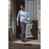 Blugi (jeans) moto barbati Ixon model Tony culoare: gri (Cordura® Denim) - clasa AA [3]
