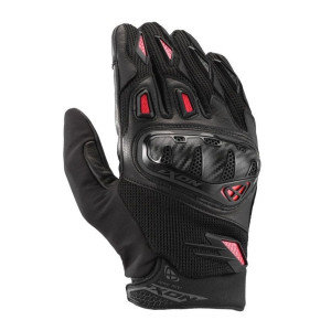 Manusi barbati Roadster vara piele/textil Ixon model Rise Air 2 MS culoare: negru/rosu - degete tactile Manusi barbati Roadster vara piele/textil Ixon model Rise Air 2 MS culoare: negru/rosu - degete tactile