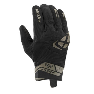 Manusi barbati Roadster vara textil/piele Ixon model MIG 2 MS culoare: negru/khaki  - degete tactile