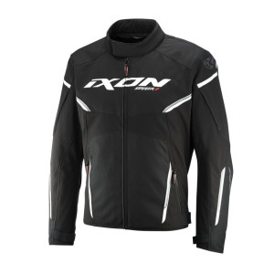 Geaca (jacheta) motociclete barbati Racing/Roadster Ixon vara model Striker 2 AIR C-Sizing MS culoare: negru/alb (marimi speciale - motociclisti de talie mare) Geaca (jacheta) motociclete barbati Racing/Roadster Ixon vara model Striker 2 AIR C-Sizing MS culoare: negru/alb (marimi speciale - motociclisti de talie mare)