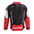 Geaca (jacheta) motociclete copii Racing/Roadster Ixon vara model Striker AIR KID culoare: negru/alb/rosu [2]