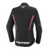Geaca (jacheta) motociclete femei Racing/Roadster Ixon vara model Striker 2 AIR WP LS culoare: negru/roz [2]