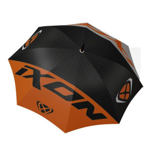Umbrela Ixon model Cloudy - culoare: negru/gri/portocaliu Umbrela Ixon model Cloudy - culoare: negru/gri/portocaliu