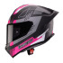 Casca integrala Caberg model Roxter Colt S2 negru/fuchsia (roz)/gri mat Pinlock ready [3]