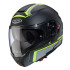 Casca modulabila (flip-up) Caberg model Levo X Elite L6 negru/gri/galben fluor mat Pinlock ready - lentila Pinlock inclusa (fibra de sticla) [2]