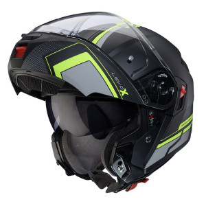 Casca modulabila (flip-up) Caberg model Levo X Elite L6 negru/gri/galben fluor mat Pinlock ready - lentila Pinlock inclusa (fibra de sticla) Casca modulabila (flip-up) Caberg model Levo X Elite L6 negru/gri/galben fluor mat Pinlock ready - lentila Pinlock inclusa (fibra de sticla)