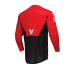 Tricou (bluza) cross-enduro Thor model Launchmode Forge culoare: negru/alb/rosu [4]