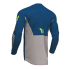 Tricou (bluza) cross-enduro Thor model Launchmode Forge culoare: albastru/gri/galben fluor [2]