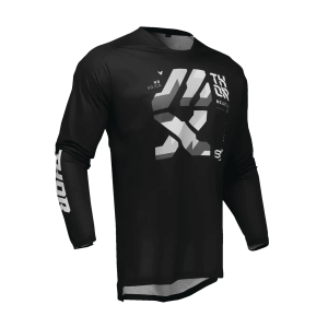 Tricou (bluza) cross-enduro Thor model Launchmode Forge culoare: negru/alb/gri Tricou (bluza) cross-enduro Thor model Launchmode Forge culoare: negru/alb/gri