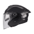 Casca open face motociclete MT Cosmo SV Pure A1 negru lucios (ochelari soare integrati) - tip viziera: MT-V-37 [2]