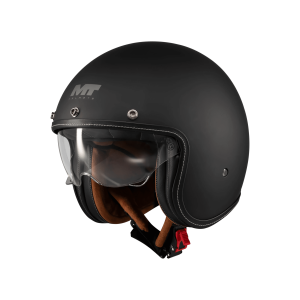 Casca open face motociclete MT Le Mans 2 S SV Pure A1 negru mat (ochelari soare integrati) - omologare noua ECE 22.06 Casca open face motociclete MT Le Mans 2 S SV Pure A1 negru mat (ochelari soare integrati) - omologare noua ECE 22.06