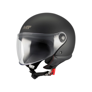 Casca open face motociclete MT Street S Pure A1 negru mat - omologare noua ECE 22.06 Casca open face motociclete MT Street S Pure A1 negru mat - omologare noua ECE 22.06