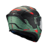 Casca modulabila MT Atom 2 SV Highlands C6 verde mat (ochelari soare integrati) + lentila antiaburire Pinlock 70 cadou - tip viziera: MT-V-35 [4]