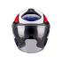 Casca open face motociclete MT Cosmo SV Icarus A5 rosu lucios (ochelari soare integrati) - tip viziera: MT-V-37 [3]
