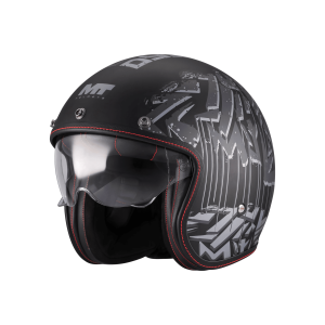 Casca open face motociclete MT Le Mans 2 S SV Dystopic B12 mat (ochelari soare integrati) - omologare noua ECE 22.06 Casca open face motociclete MT Le Mans 2 S SV Dystopic B12 mat (ochelari soare integrati) - omologare noua ECE 22.06