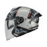 Casca open face motociclete MT Cosmo SV Arrow C2 gri lucios (ochelari soare integrati) - tip viziera: MT-V-37 [2]