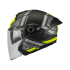 Casca open face motociclete MT Cosmo SV Arrow B3 galben fluor mat (ochelari soare integrati) - tip viziera: MT-V-37 [2]