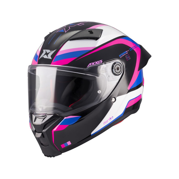 Casca integrala Axxis Fenix Turbulence B8 roz lucios - tip viziera: MT-V-31B [1]