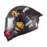 Casca integrala Axxis Fenix Hoplita B5 rosu lucios - tip viziera: MT-V-31B [2]