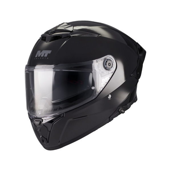 Casca integrala MT Thunder 4 R SV Pure A1 negru lucios (ochelari soare integrati) + lentila antiaburire Pinlock 70 cadou - tip viziera: MT-V-28C [1]
