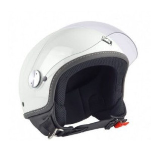 Casca open face (demi-jet) Max Helmets model DJ06 LS 7.9 culoare: negru/alb lucios (0JU) - 100% MADE IN ITALY Casca open face (demi-jet) Max Helmets model DJ06 LS 7.9 culoare: negru/alb lucios (0JU) - 100% MADE IN ITALY