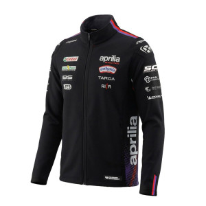 Hanorac barbati Ixon model SW1 APRILIA 26 MS culoare: negru/mov/rosu neon (produs cu licenta Aprilia)