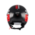 Casca open face motociclete MT Street S Runway B5 negru/rosu lucios - omologare noua ECE 22.06 [4]