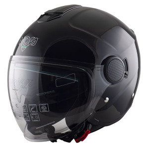 Casca Moto NOS NS-J Demi-Jet Black